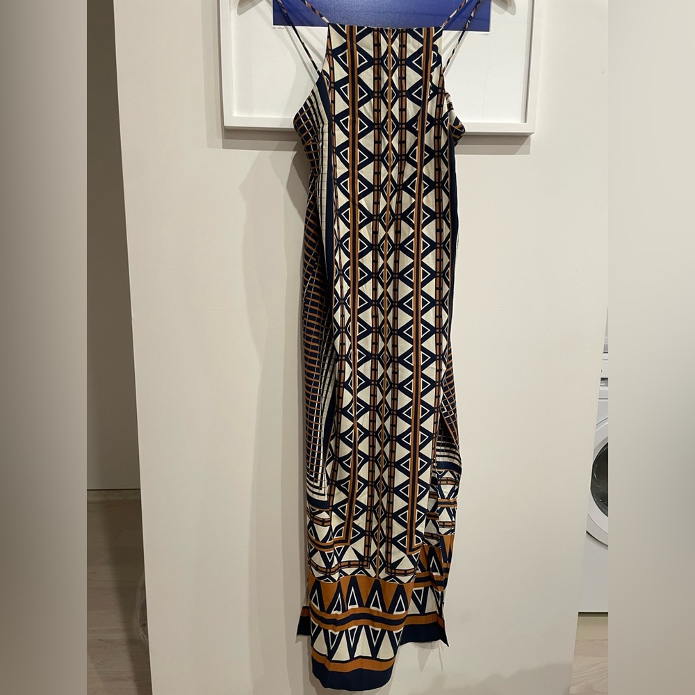 TOPSHOP patterned print dress